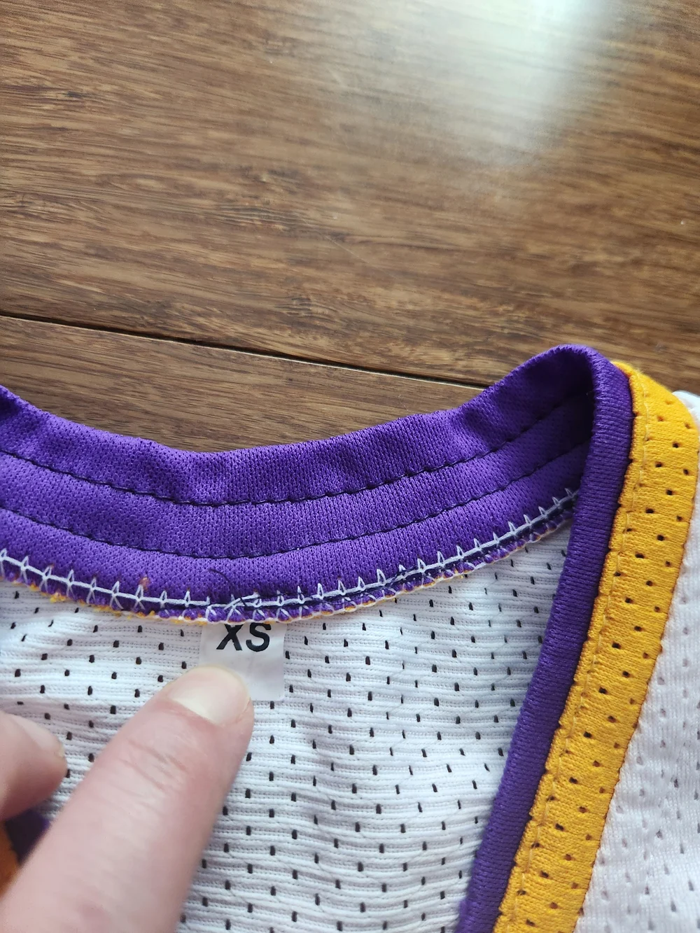 Los Angeles Lakers Kids NBA Basketball Mesh Jersey Youth, XS